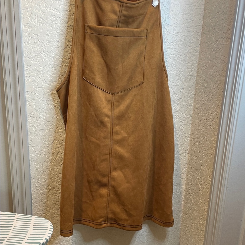 AUW Brown Midi Skirt